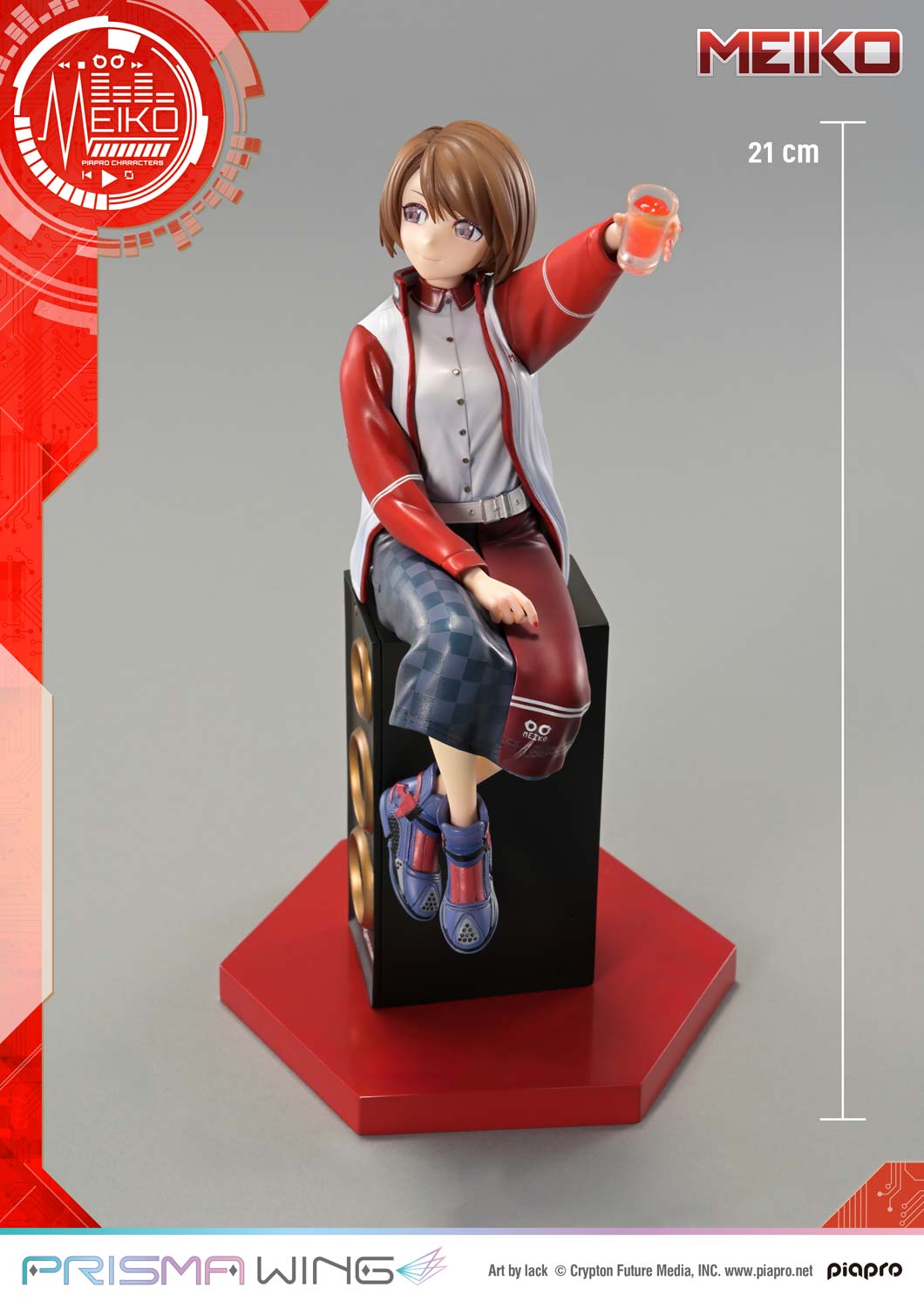 PRISMA WING MEIKO “Art by lack” 完成品フィギュア 1/7スケール