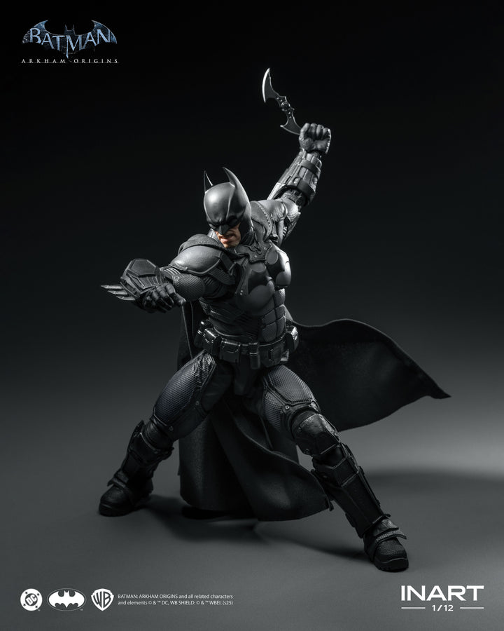 バットマン（バットマン：アーカム・ビギンズ） アクションフィギュア　 1/12スケール