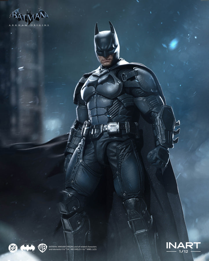 バットマン（バットマン：アーカム・ビギンズ） アクションフィギュア　 1/12スケール