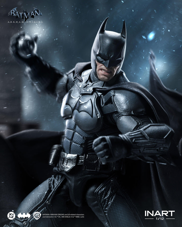 バットマン（バットマン：アーカム・ビギンズ） アクションフィギュア　 1/12スケール