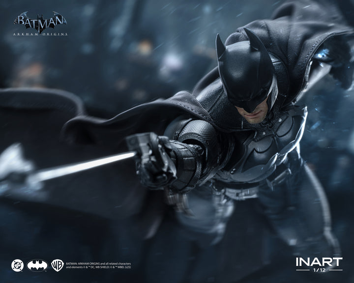 バットマン（バットマン：アーカム・ビギンズ） アクションフィギュア　 1/12スケール