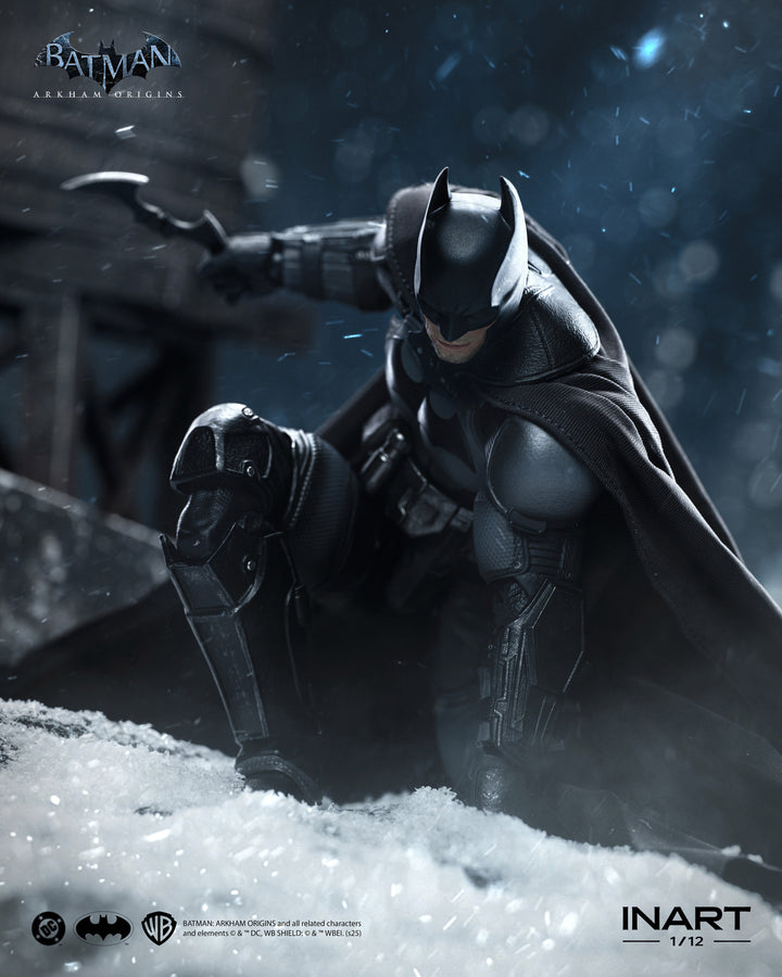 バットマン（バットマン：アーカム・ビギンズ） アクションフィギュア　 1/12スケール