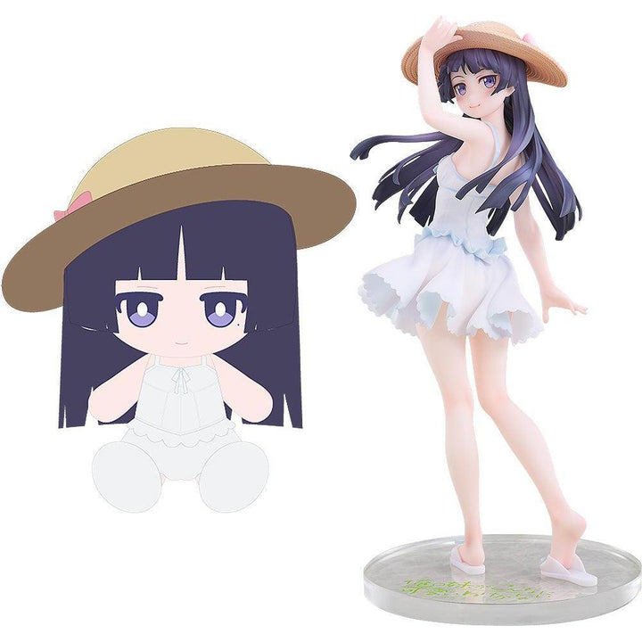 黒猫(五更瑠璃) 白猫Ver. ぬいぐるみ セット 1/6スケール
