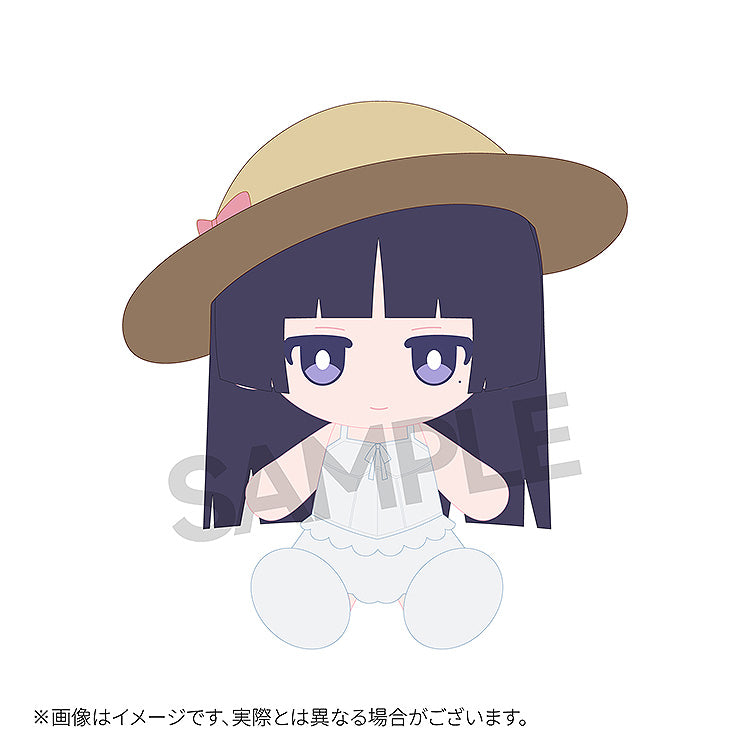 黒猫（五更瑠璃） 白猫Ver. プニプニ ぬいぐるみ