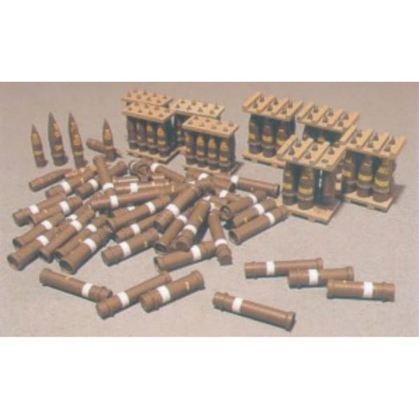 1/35 米軍 155mm/203mm弾薬&ケースセット