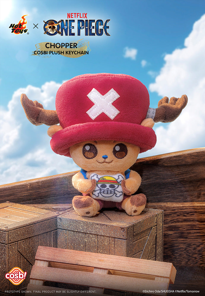 [BOX販売]コスビ・ぬいぐるみキーチェーン Netflixシリーズ「ONE PIECE」チョッパー -6個入りBOX-