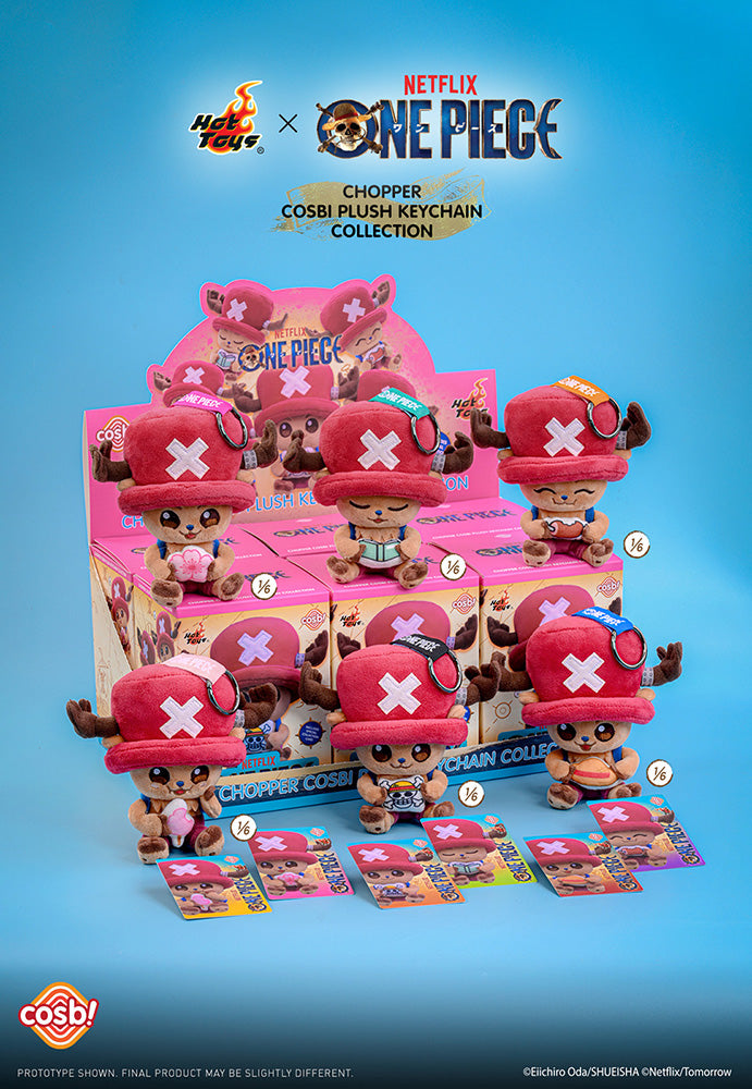 [BOX販売]コスビ・ぬいぐるみキーチェーン Netflixシリーズ「ONE PIECE」チョッパー -6個入りBOX-