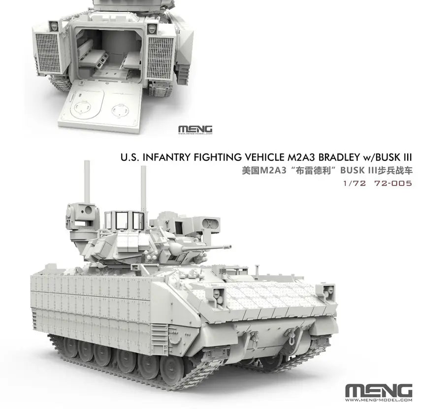 【決算セール対象！】 1/72 アメリカ陸軍 M2A3 ブラッドレー 歩兵戦闘車 w/BUSK III