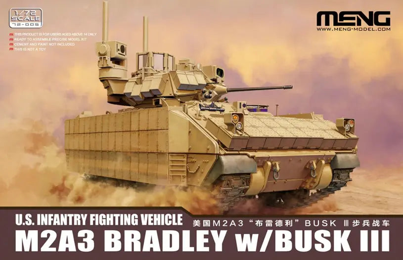 【決算セール対象！】 1/72 アメリカ陸軍 M2A3 ブラッドレー 歩兵戦闘車 w/BUSK III