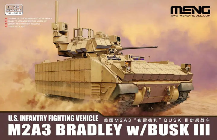 【決算セール対象！】 1/72 アメリカ陸軍 M2A3 ブラッドレー 歩兵戦闘車 w/BUSK III