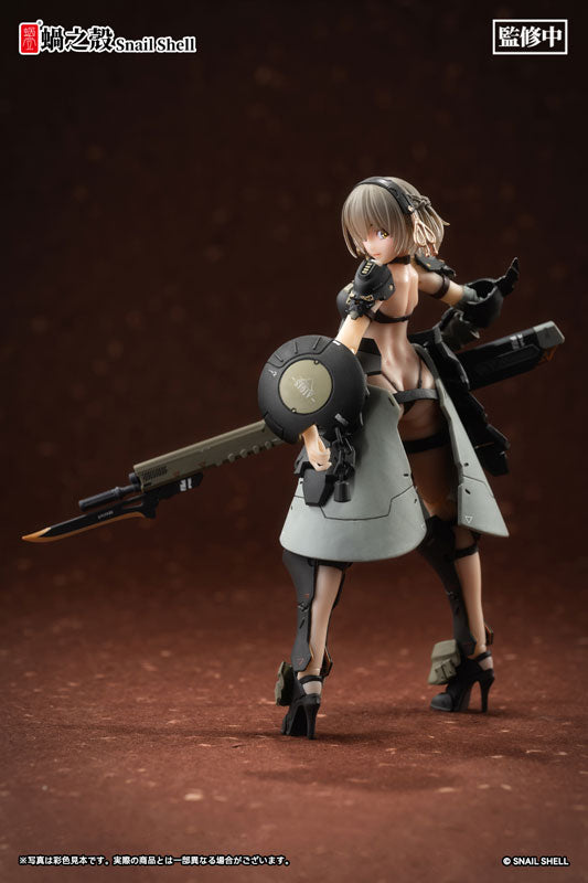 【決算セール対象！】 正面装甲少女 ビクトリア 1/12スケール