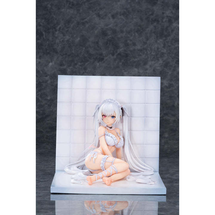 白髪ルナちゃん Illustrated by 米白粕 完成品フィギュア 1/6スケール