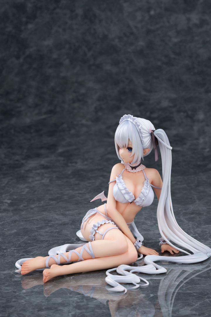 白髪ルナちゃん Illustrated by 米白粕 完成品フィギュア 1/6スケール