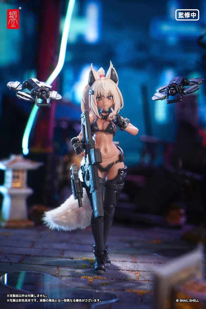 RA-04 狐火戦姫 穂乃火 水着Ver. 完成品アクションフィギュア 1/12スケール