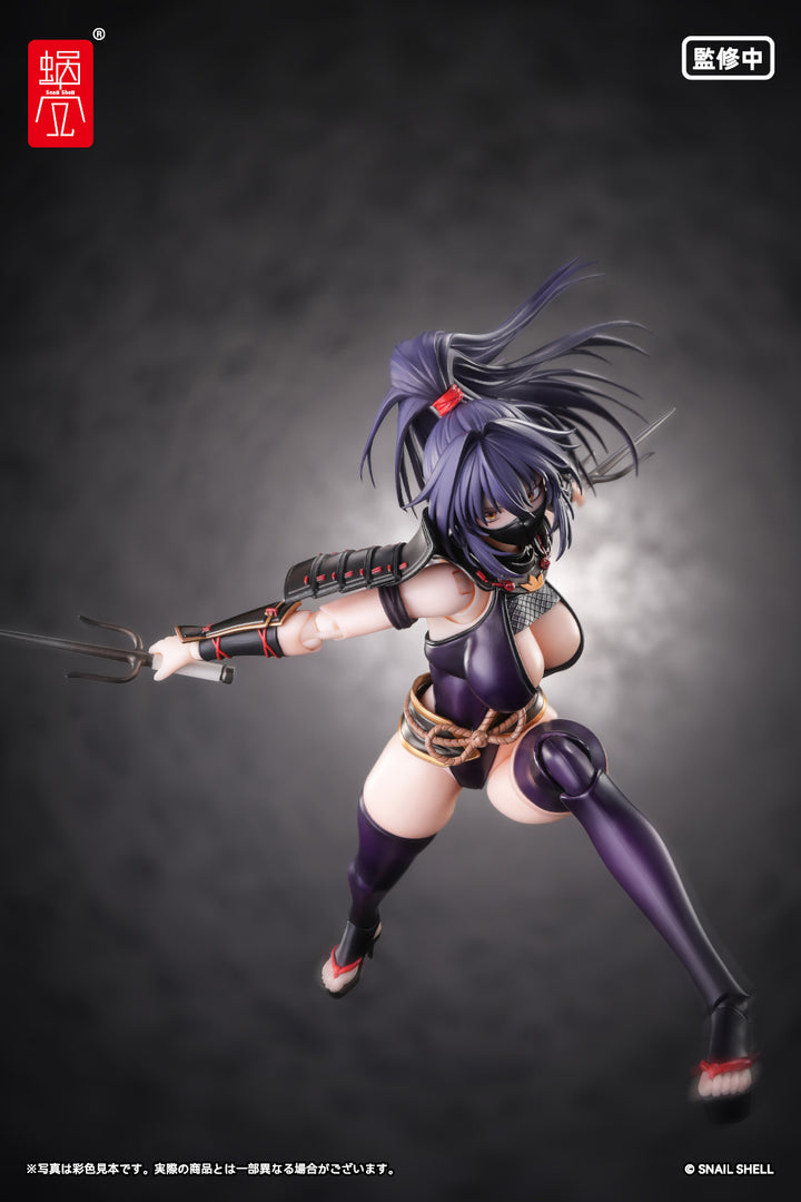 RPGEX-10 くノ一 裂風 完成品アクションフィギュア 1/12スケール