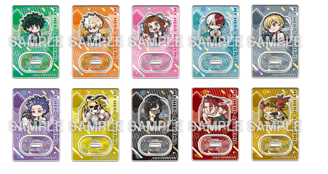 [BOX販売]でふぉめ 僕のヒーローアカデミア 日常トレーディングアクリルスタンド -10個入りBOX-