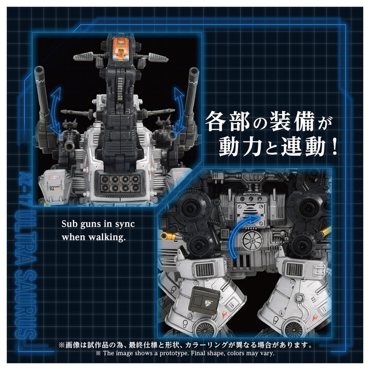 ZOIDS AZ-17 ウルトラザウルス 1/72スケール