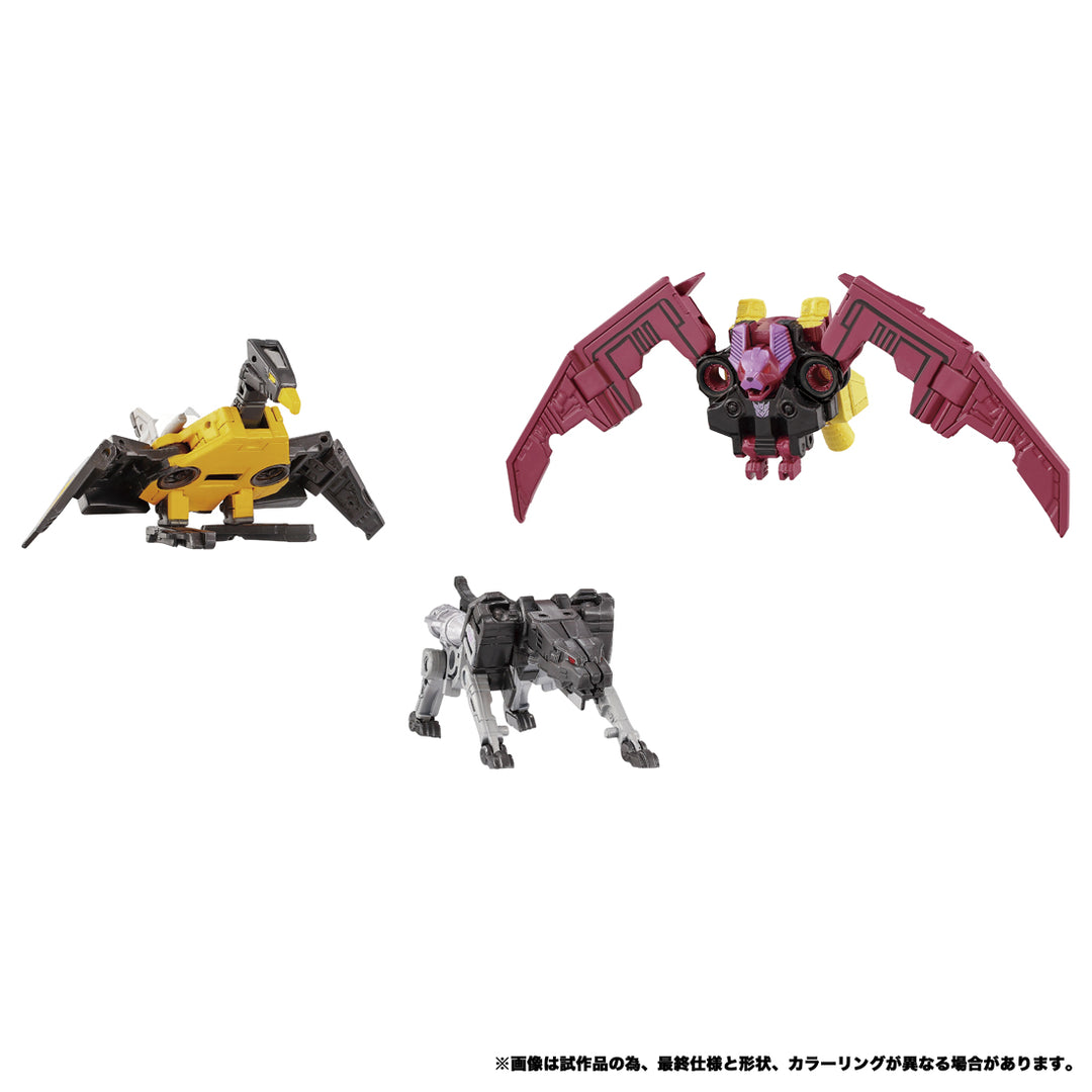 トランスフォーマー MPG-22 ジャガー＆バズソー＆ラットバット