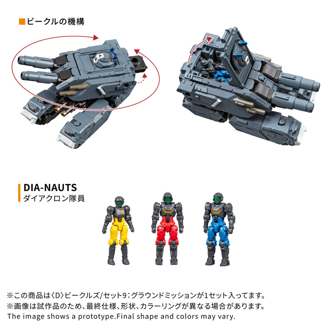 ダイアクロン ＜D＞ビークルズ/セット9：グラウンドミッション
