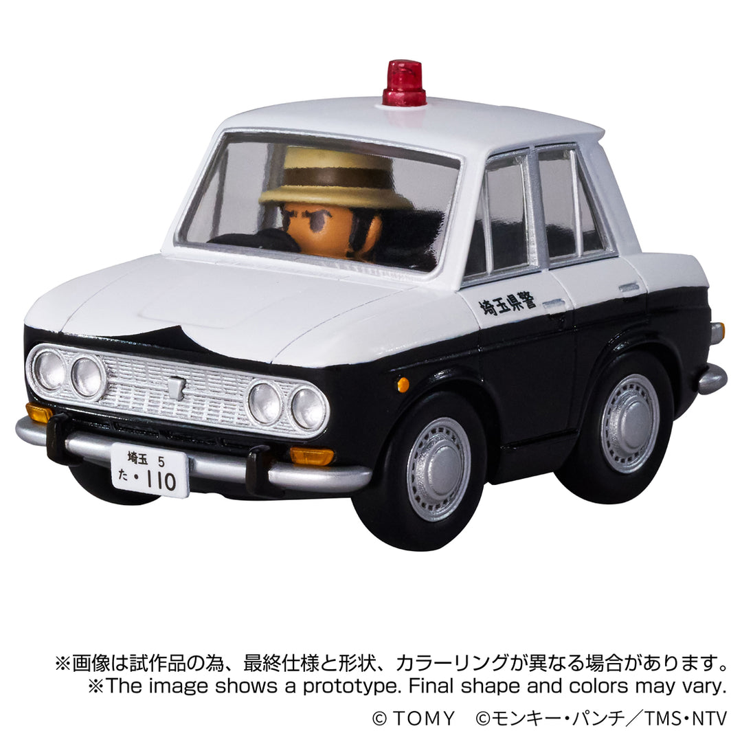 Q VILLAGE QV-09 ルパン三世 カリオストロの城 日産 ブルーバード パトカー