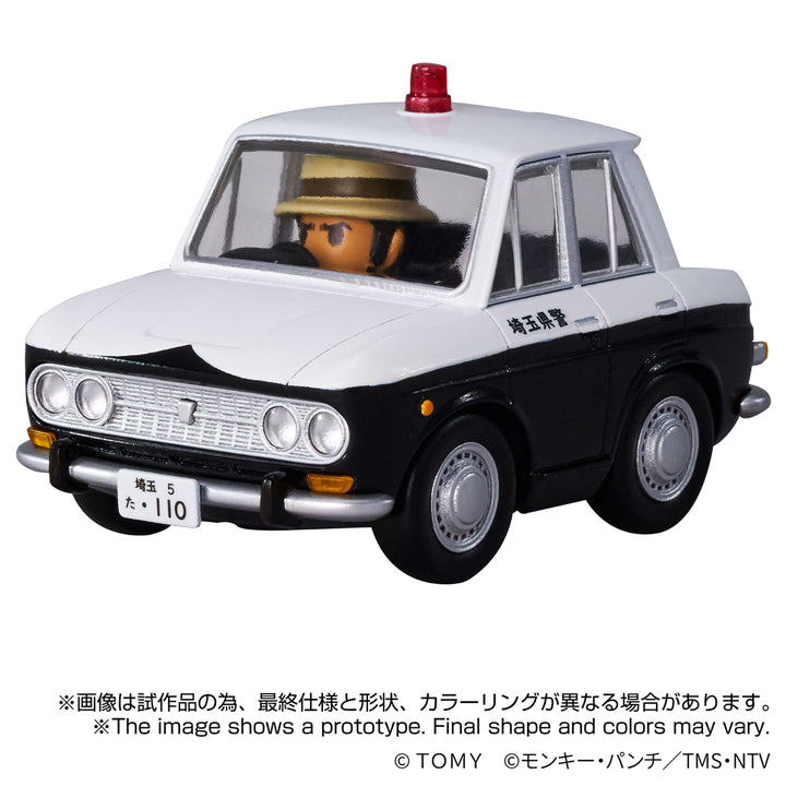 Q VILLAGE QV-09 ルパン三世 カリオストロの城 日産 ブルーバード パトカー
