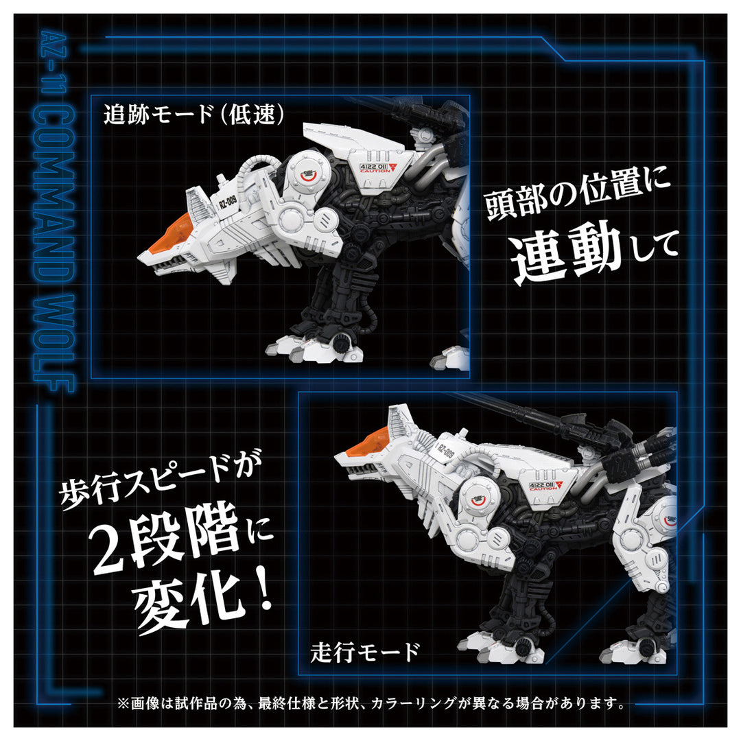 ZOIDS AZ-11 コマンドウルフ 1/72スケール