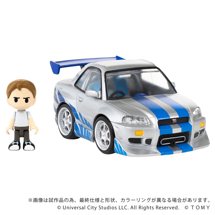 Q VILLAGE QV-02 ワイルド・スピード NISSAN SKYLINE GT-R (R34)
