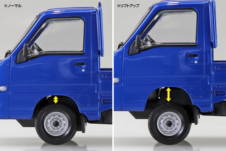 1/32 楽プラ スナップキット スバル サンバー トラック(WRブルーリミテッド)