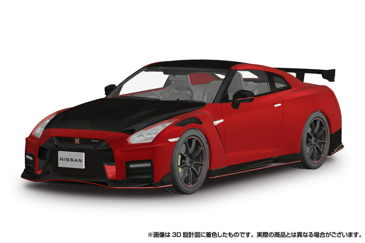 1/24 楽プラ スナップカー R35 NISSAN GT-R NISMO Special edition 2022 バイブラントレッド