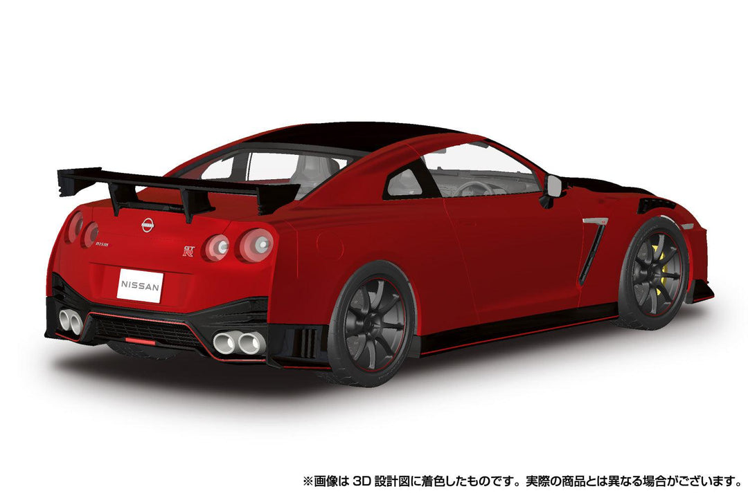 1/24 楽プラ スナップカー R35 NISSAN GT-R NISMO Special edition 2022 バイブラントレッド