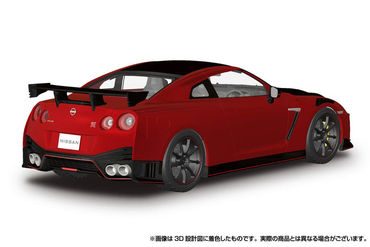 1/24 楽プラ スナップカー R35 NISSAN GT-R NISMO Special edition 2022 バイブラントレッド