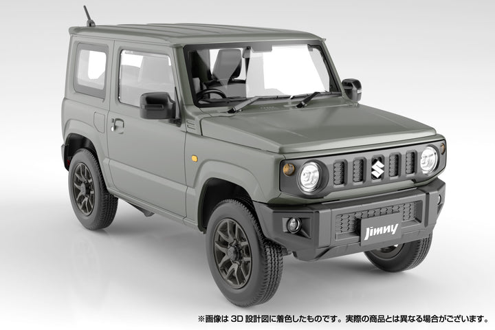 1/24 楽プラ スナップカー JB64 ジムニー 2018 ジャングルグリーン