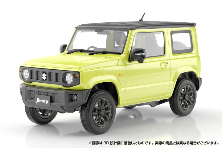 1/24 楽プラ スナップカー JB64 ジムニー 2018 キネティックイエロー