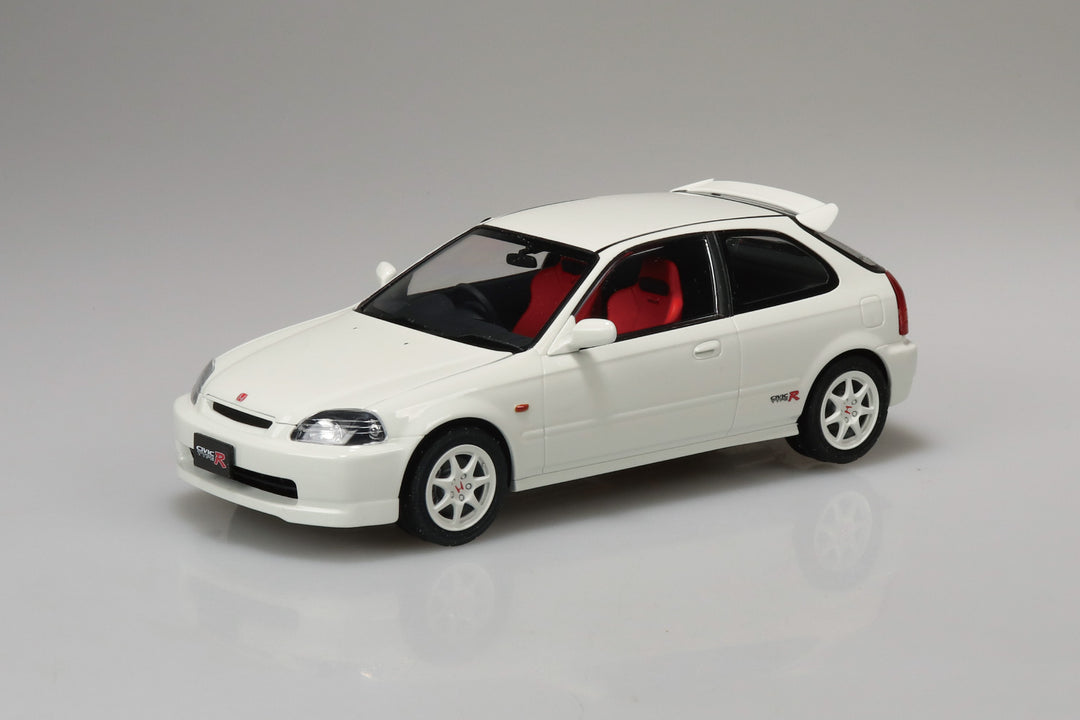 1/24 楽プラ スナップカー EK9 シビック タイプR 1997 チャンピオンシップホワイト
