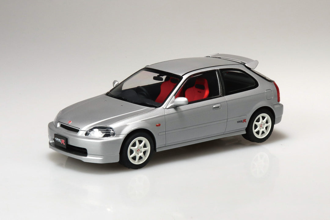 1/24 楽プラ スナップカー EK9 シビック タイプR 1997 ボーグシルバーメタリック