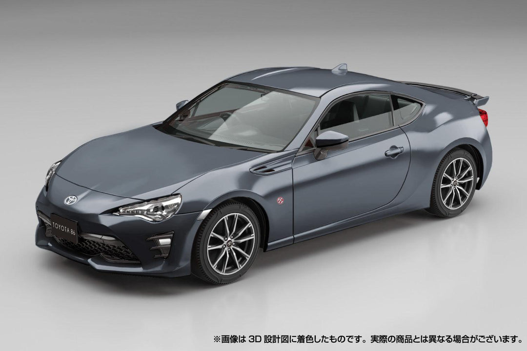 1/32 楽プラ スナップキット トヨタ 86(ダークグレーメタリック)