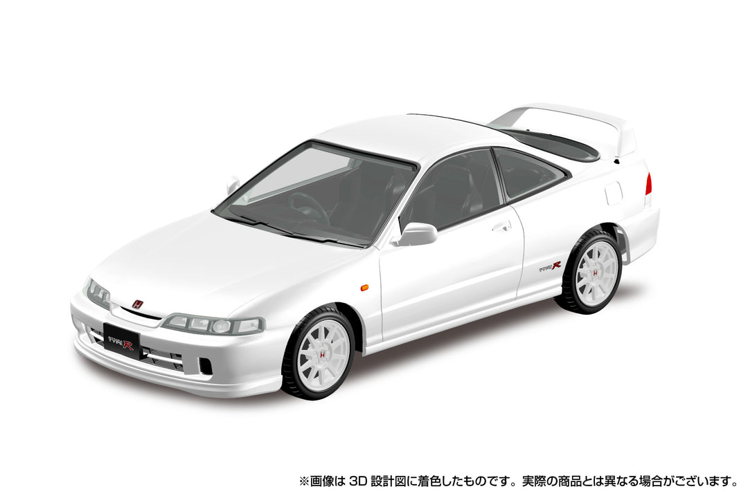 1/32 楽プラ スナップキット ホンダ DC2インテグラ タイプR(チャンピオンシップホワイト)