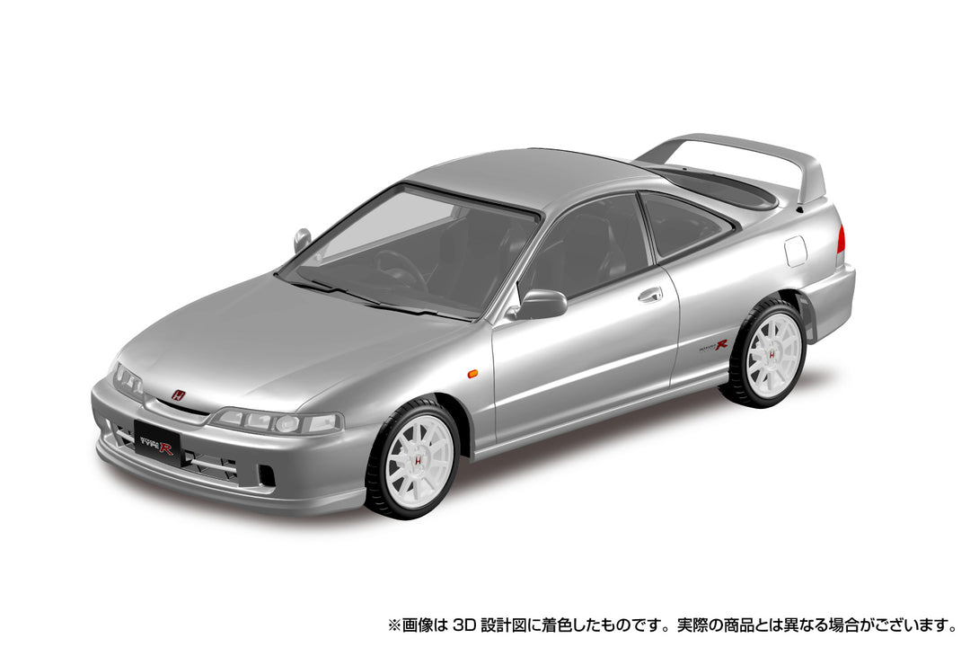 1/32 楽プラ スナップキット ホンダ DC2インテグラ タイプR(ボーグシルバーメタリック)