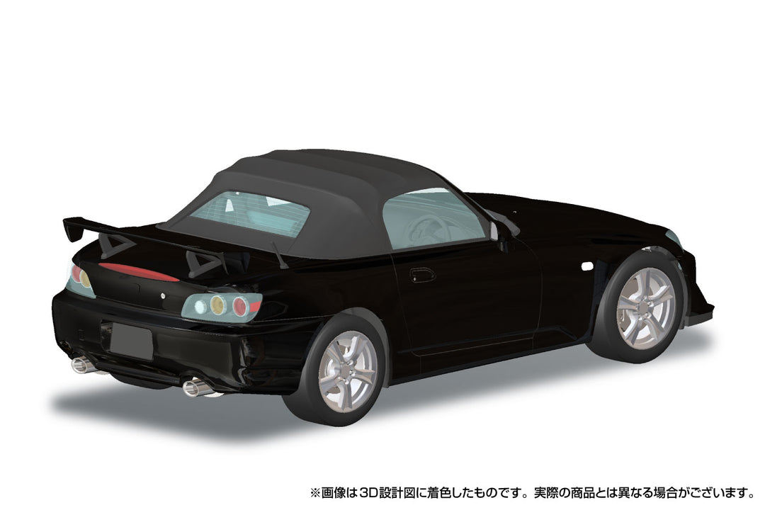 1/24 楽プラ スナップカー AP2 S2000 TYPE S 2007 ベルリナブラック