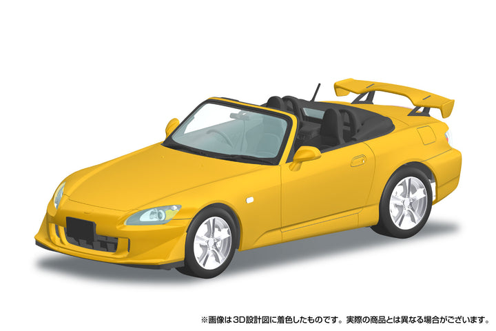 1/24 楽プラ スナップカー AP2 S2000 TYPE S 2007 ニューインディイエローパール