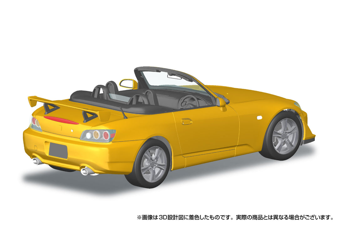 1/24 楽プラ スナップカー AP2 S2000 TYPE S 2007 ニューインディイエローパール