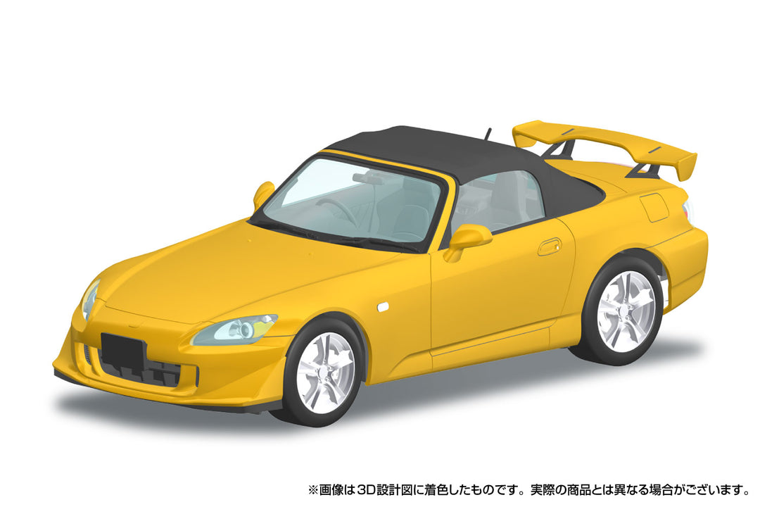 1/24 楽プラ スナップカー AP2 S2000 TYPE S 2007 ニューインディイエローパール