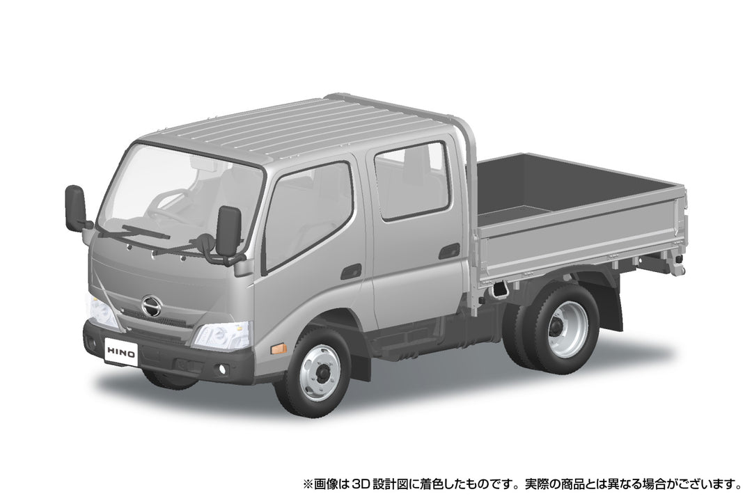 1/32 楽プラ スナップキット 日野 デュトロ ダブルキャブ（シルバー）