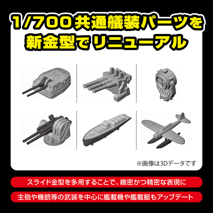 1/700 日本海軍 重巡洋艦 高雄 1944
