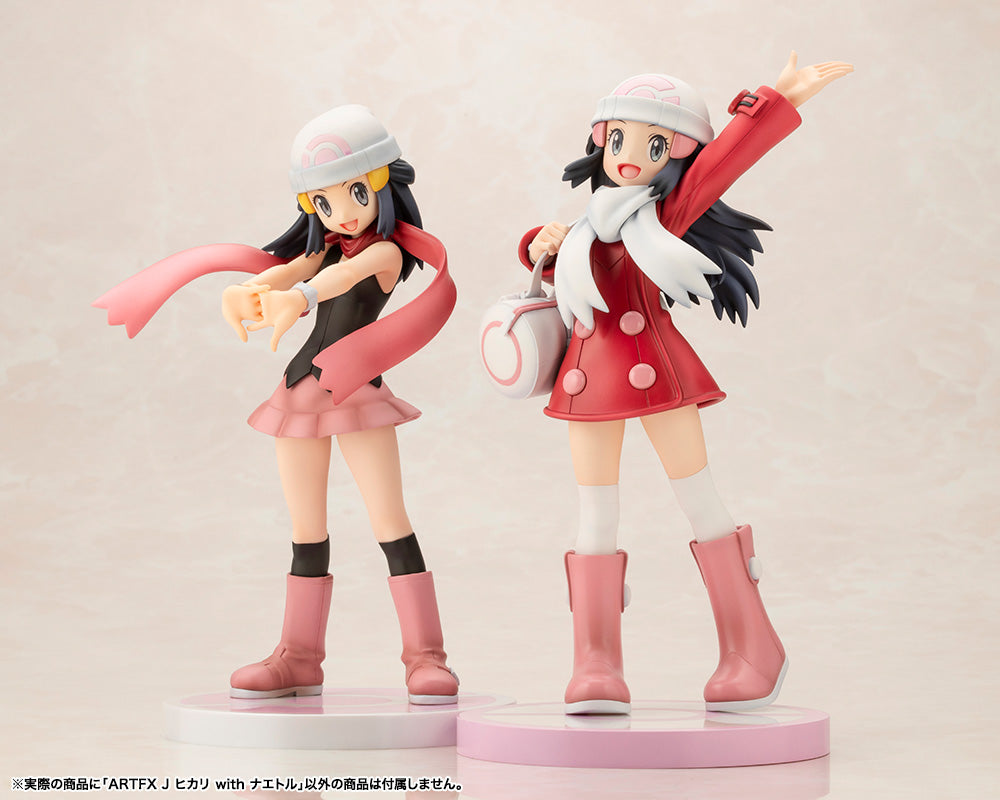 ARTFX J ヒカリ with ナエトル 1/8スケール