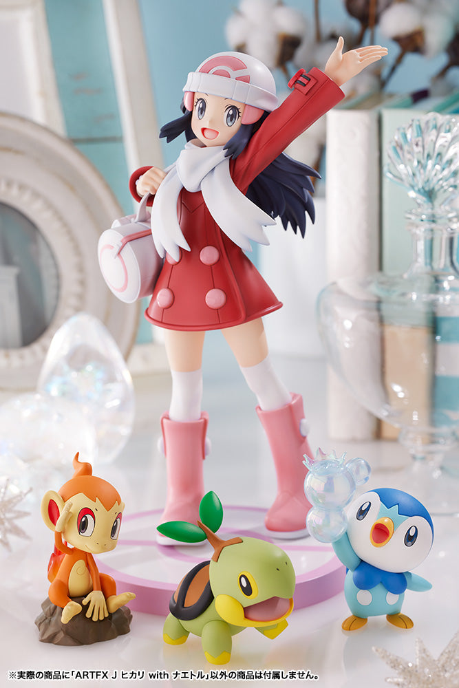 ARTFX J ヒカリ with ナエトル 1/8スケール