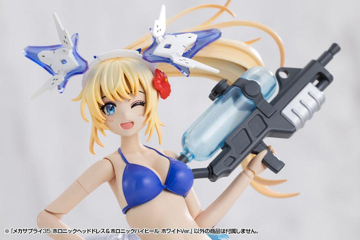 M.S.G メカサプライ35 ホロニックヘッドドレス＆ホロニックハイヒール ホワイトVer.