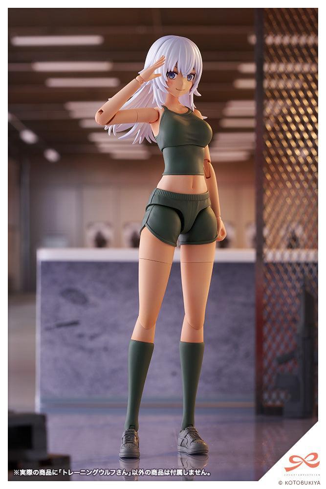 創彩少女庭園 トレーニングウルフさん 1/10スケール