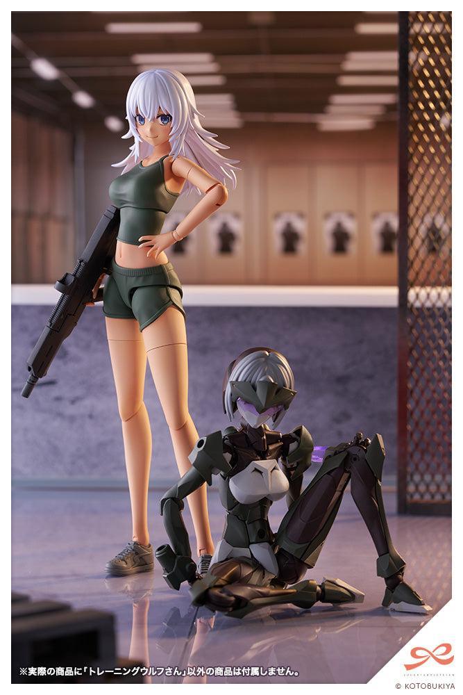創彩少女庭園 トレーニングウルフさん 1/10スケール