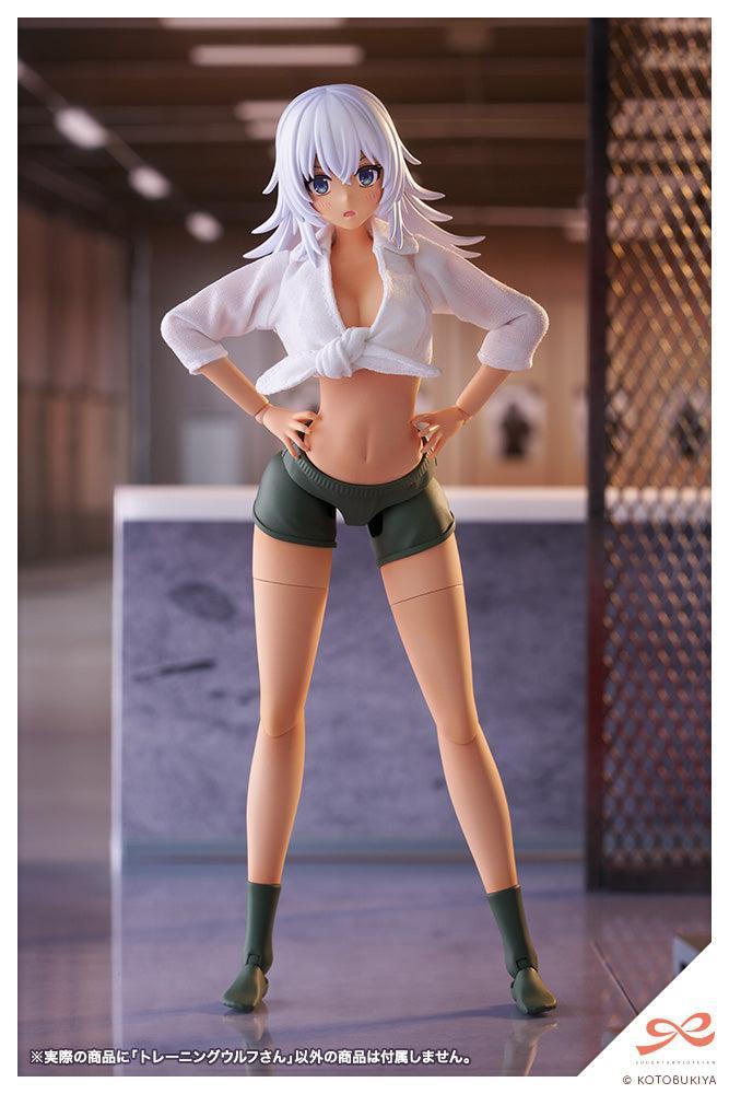 創彩少女庭園 トレーニングウルフさん 1/10スケール